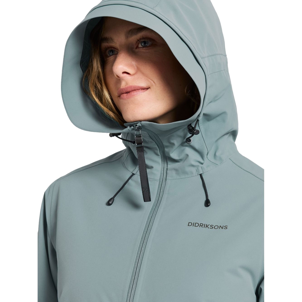 Didriksons Jennie Jkt 2 Women's Factory Blue 505480-G12 jassen online bestellen bij Kathmandu Outdoor & Travel