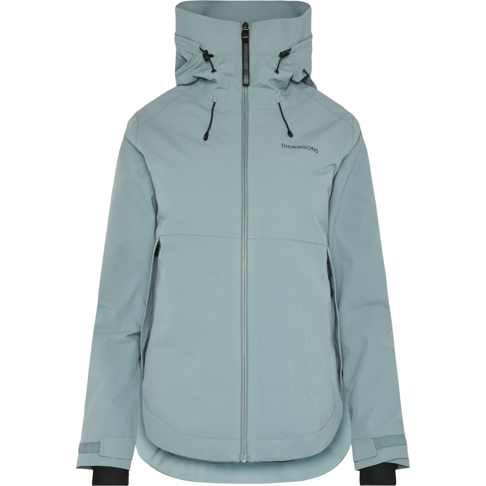 Didriksons Jennie Jkt 2 Women's Factory Blue 505480-G12 jassen online bestellen bij Kathmandu Outdoor & Travel