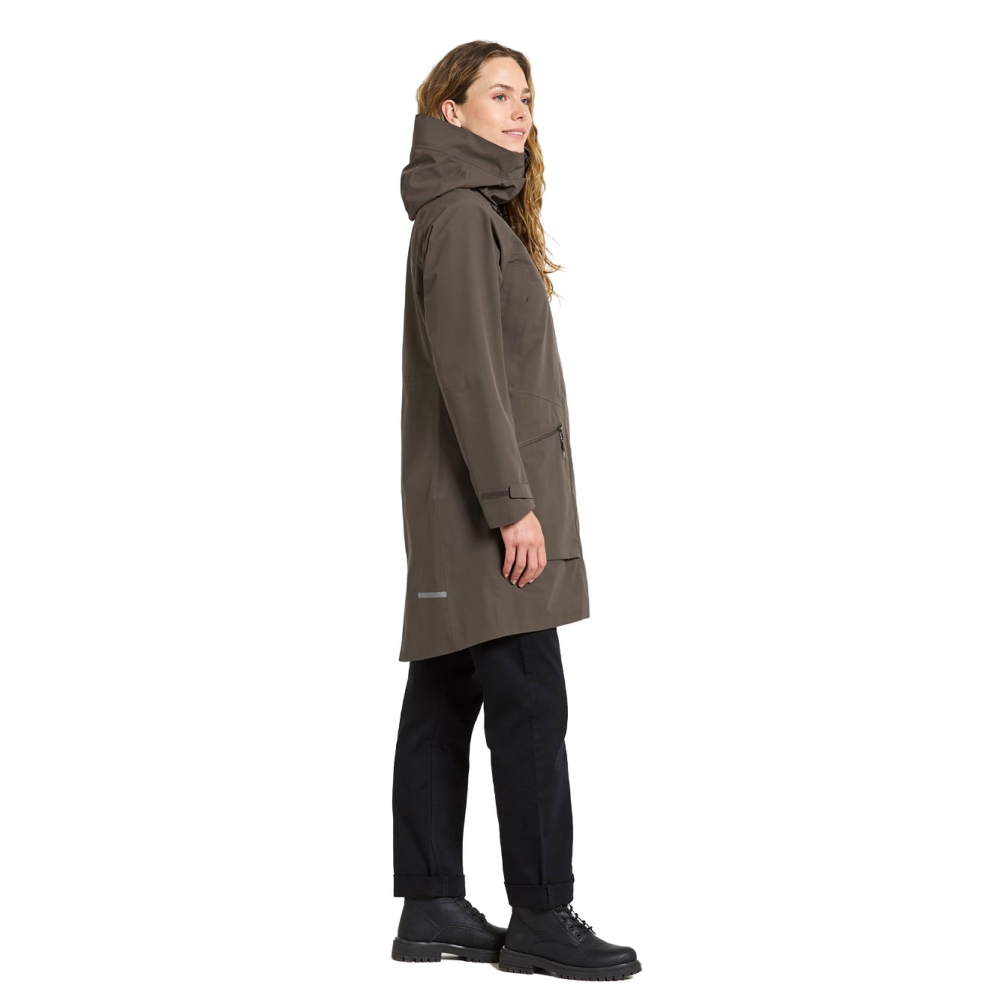 Didriksons Ilma Parka 8 Women's Mocha Brown 505776-F07 jassen online bestellen bij Kathmandu Outdoor & Travel