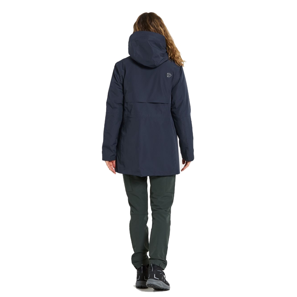 Didriksons Tuva Parka Women's Dark Night Blue 505820-999 jassen online bestellen bij Kathmandu Outdoor & Travel