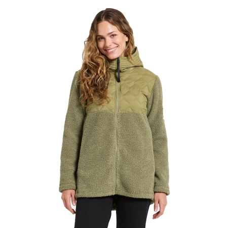 Didriksons  Bibi Fullzip 2 Women's Olive Green 