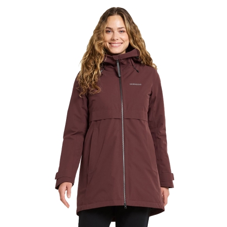 Didriksons  Helle Parka 6 Women's Old rust 
