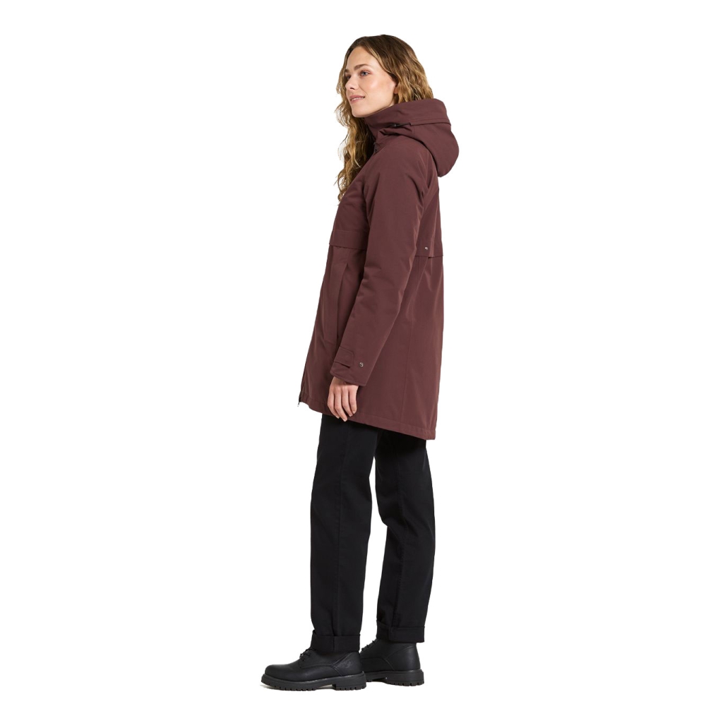 Didriksons Helle Parka 6 Women's Old rust 506175-147 jassen online bestellen bij Kathmandu Outdoor & Travel
