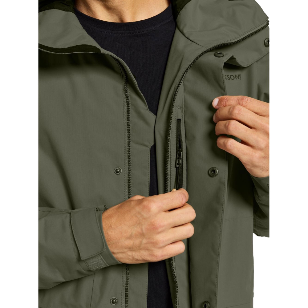 Didriksons Andreas USX Parka 2 Deep Green 505249-300 jassen online bestellen bij Kathmandu Outdoor & Travel
