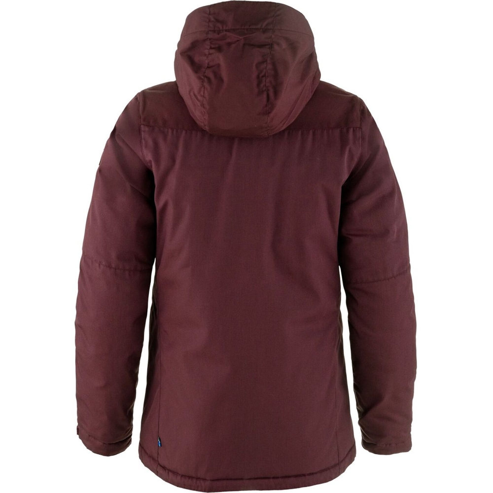 Fjällräven Stina Padded Jacket Women's Port F14500170-357 jassen online bestellen bij Kathmandu Outdoor & Travel