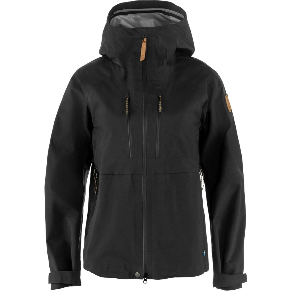 Fjällräven Keb GTX Jacket Women's Black F14500177-550 jassen online bestellen bij Kathmandu Outdoor & Travel