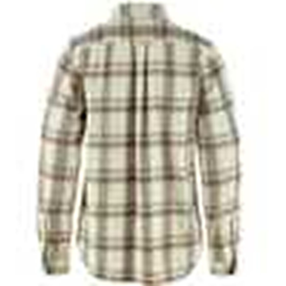 Fjällräven Övik Heavy Flannel Shirt Women's Chalk White-Fossil F86999-113-118 shirts en tops online bestellen bij Kathmandu Outdoor & Travel