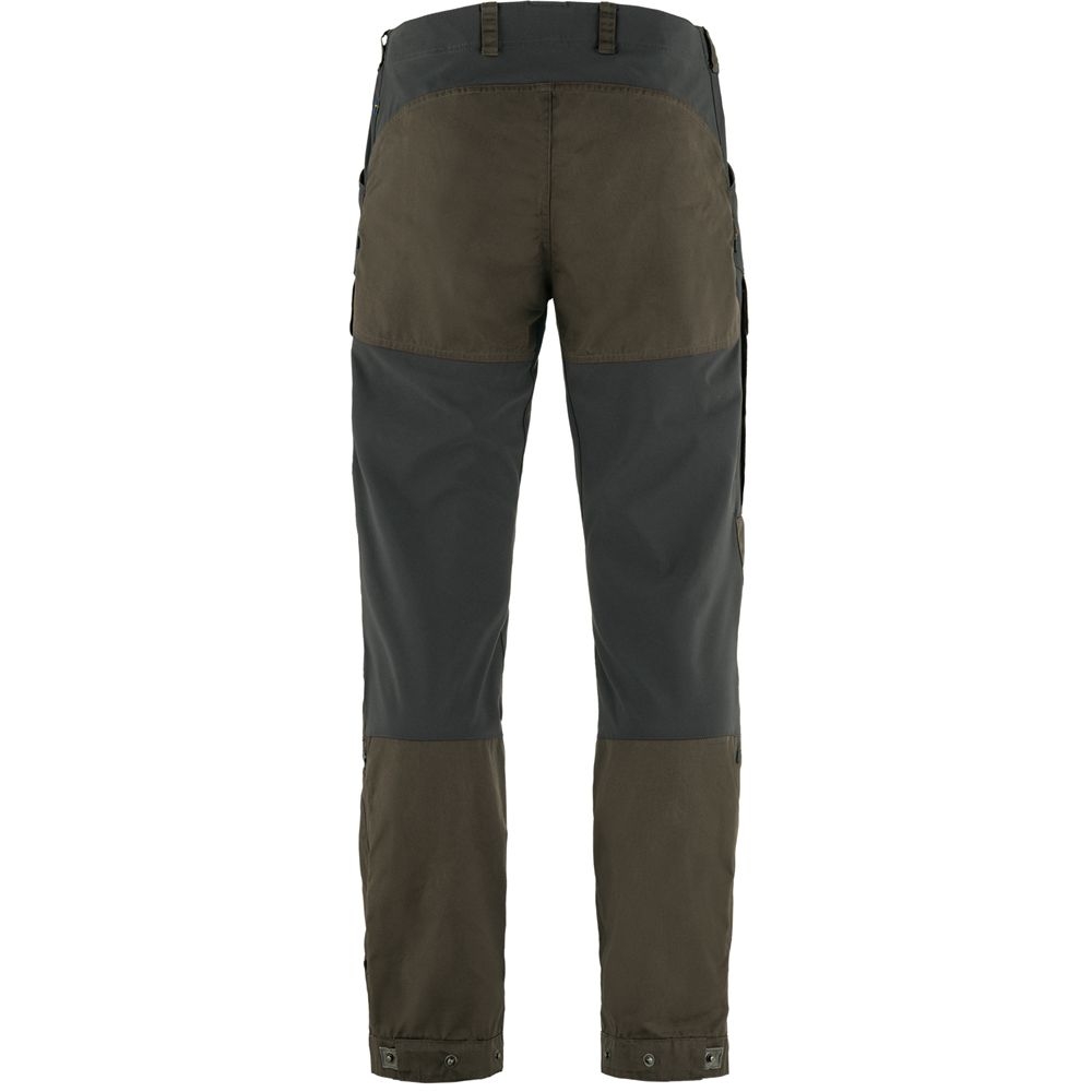 Fjällräven Keb Trousers Regular Dark Olive-Dark Grey F87176-633-030 broeken online bestellen bij Kathmandu Outdoor & Travel