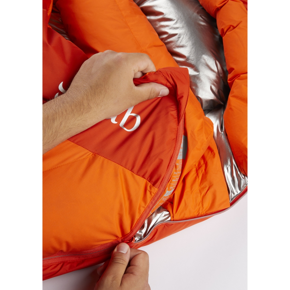 Rab Andes Infinium 800 Atomic QSM-86-ATO slaapzakken online bestellen bij Kathmandu Outdoor & Travel