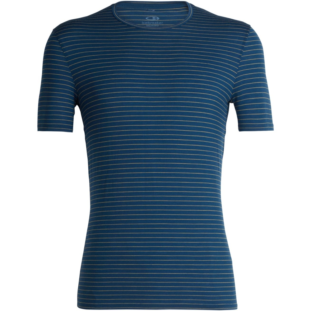 Icebreaker Anatomica SS Crewe Midnight Navy IB103033-4011 shirts en tops online bestellen bij Kathmandu Outdoor & Travel