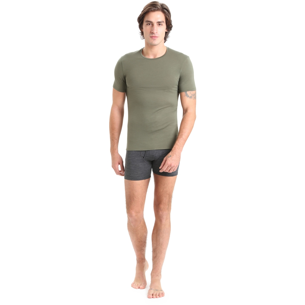 Icebreaker Anatomica SS Crewe Loden IB103033-0691 shirts en tops online bestellen bij Kathmandu Outdoor & Travel