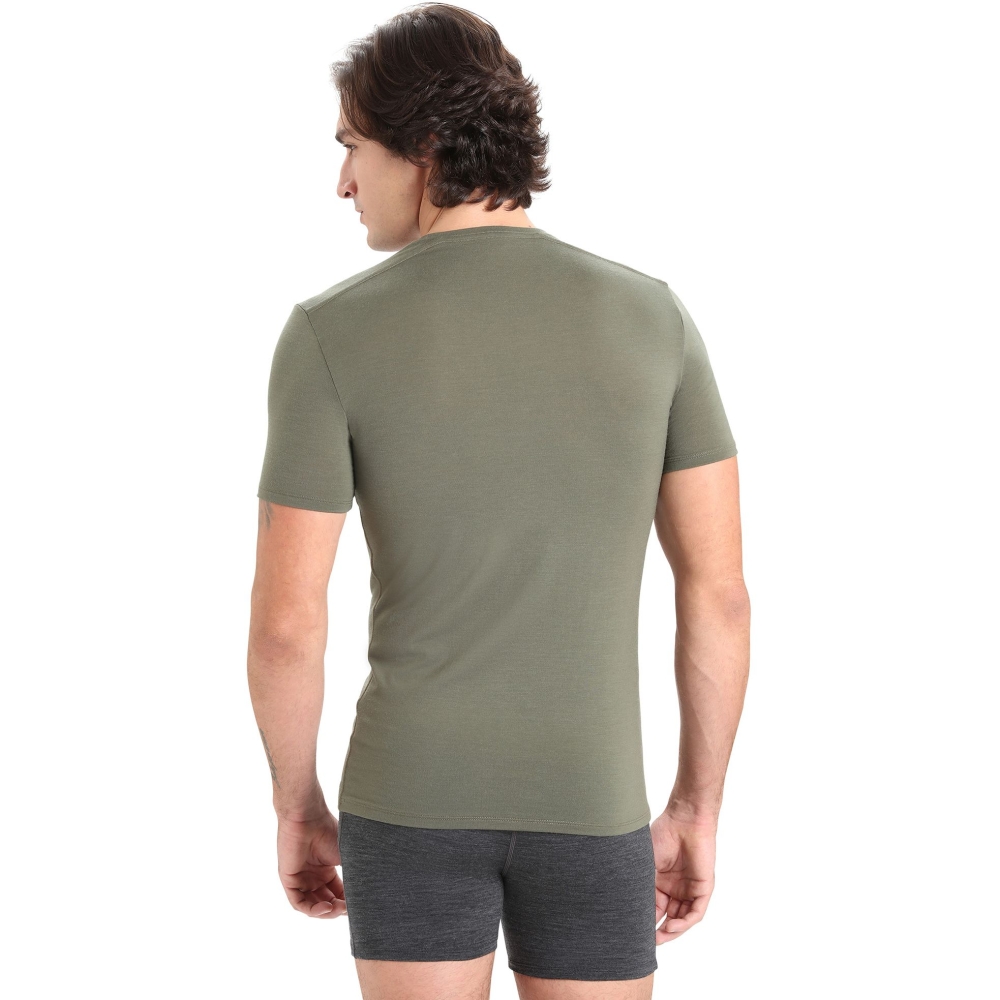 Icebreaker Anatomica SS Crewe Loden IB103033-0691 shirts en tops online bestellen bij Kathmandu Outdoor & Travel