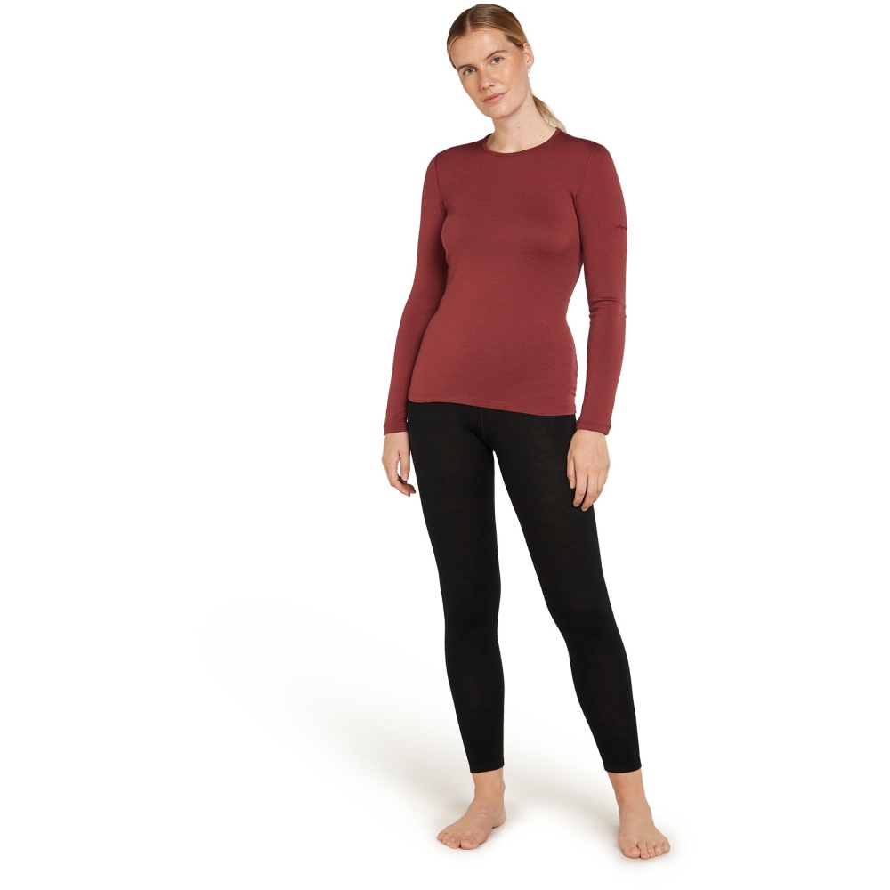 Icebreaker Mer 260 Tech High Rise Leggings Women's Black IB0A5726-0011 onderkleding/thermokleding online bestellen bij Kathmandu Outdoor & Travel
