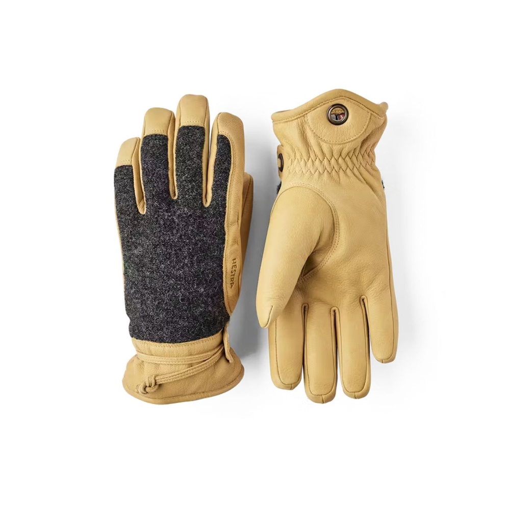 Hestra Daniel Charcoal/Tan 2003580-390701 kleding accessoires online bestellen bij Kathmandu Outdoor & Travel