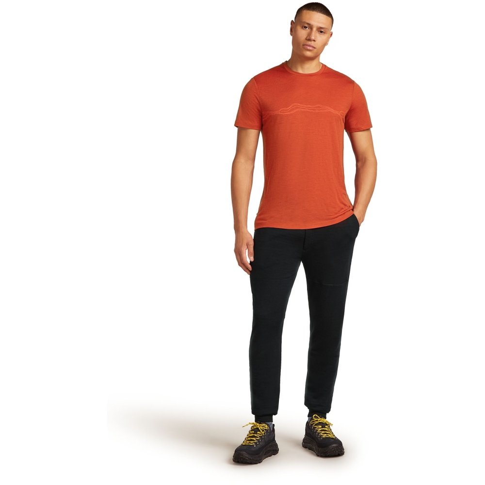 Icebreaker Mer 150 TechLite SS Tee Mounta Pulse Agate IB0A57BY-0GS1 shirts en tops online bestellen bij Kathmandu Outdoor & Travel
