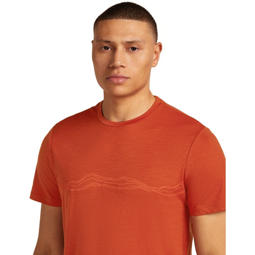 Icebreaker Mer 150 TechLite SS Tee Mounta Pulse Agate IB0A57BY-0GS1 shirts en tops online bestellen bij Kathmandu Outdoor & Travel