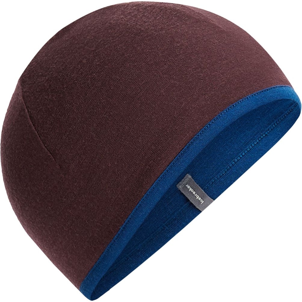 Icebreaker 200 Oasis Revers Beanie Java/Atlantis IBIBM200-0H31 kleding accessoires online bestellen bij Kathmandu Outdoor & Travel