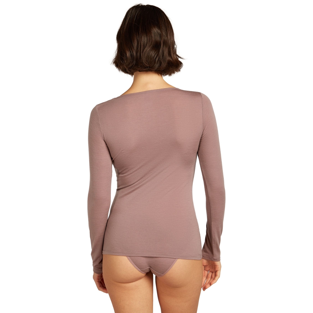 Icebreaker Siren LS Sweetheart Women's Summit IB103194-0GV1 shirts en tops online bestellen bij Kathmandu Outdoor & Travel
