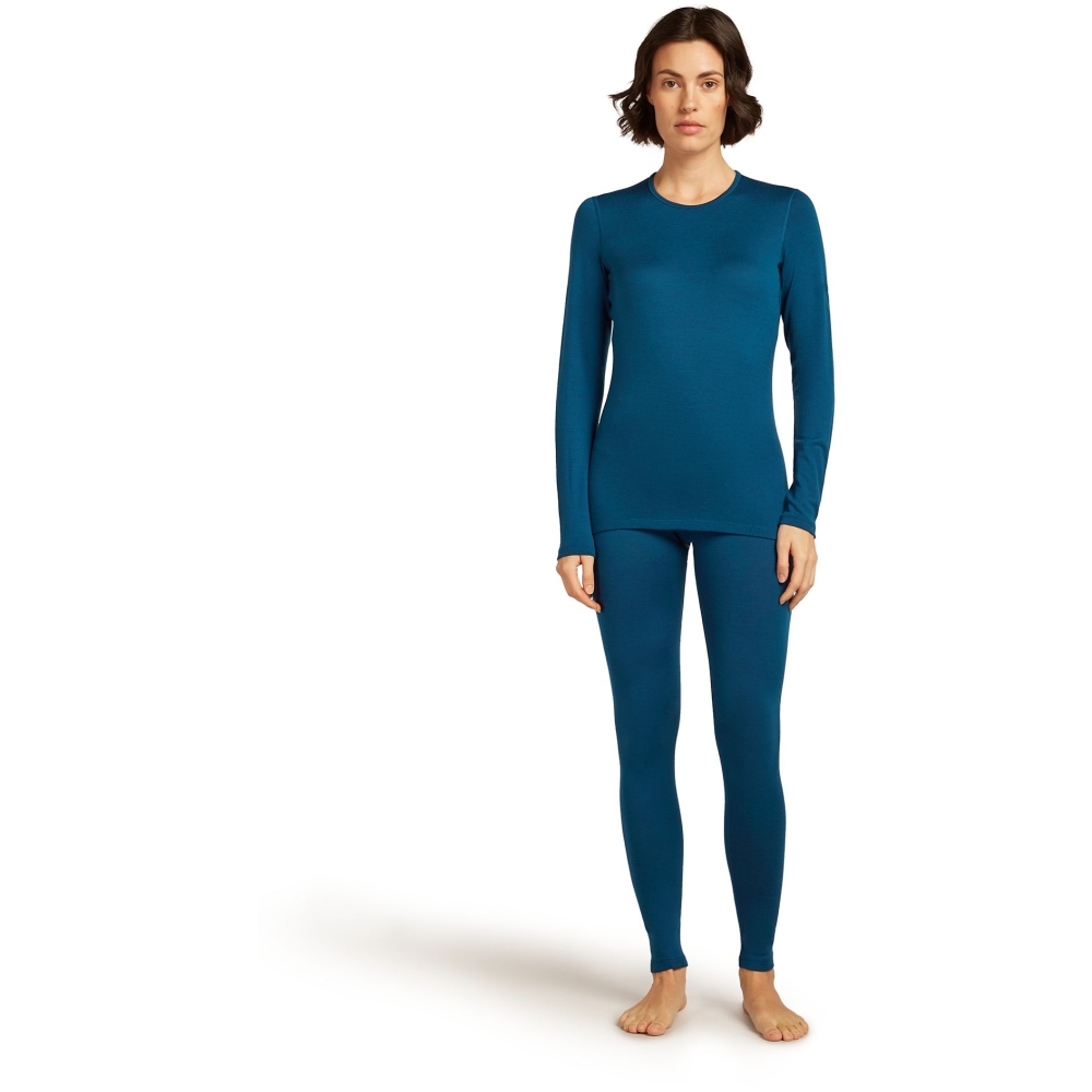 Icebreaker Mer 260 Tech High Rise Leggings Women's Atlantis IB0A5726-0GP1 onderkleding/thermokleding online bestellen bij Kathmandu Outdoor & Travel