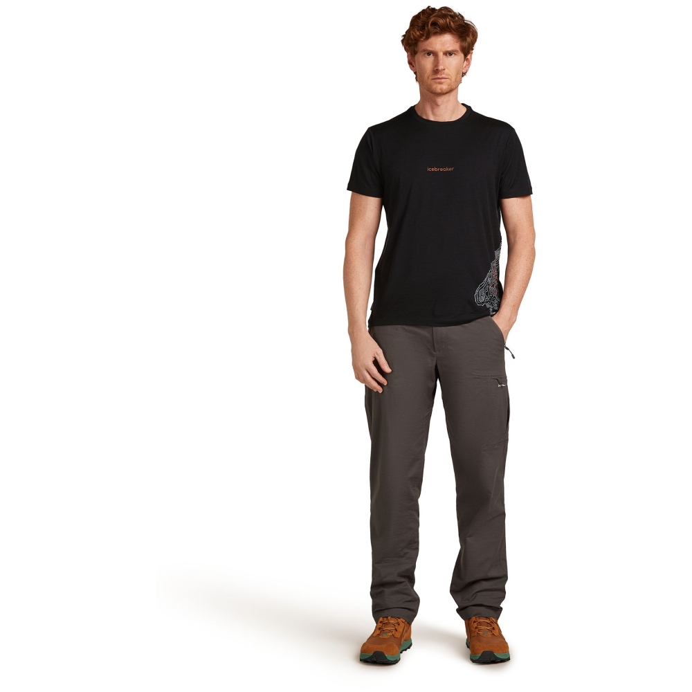 Icebreaker Mer 150 TechLite SS Tee 30th Anniver Black IB0A57C3-0011 shirts en tops online bestellen bij Kathmandu Outdoor & Travel