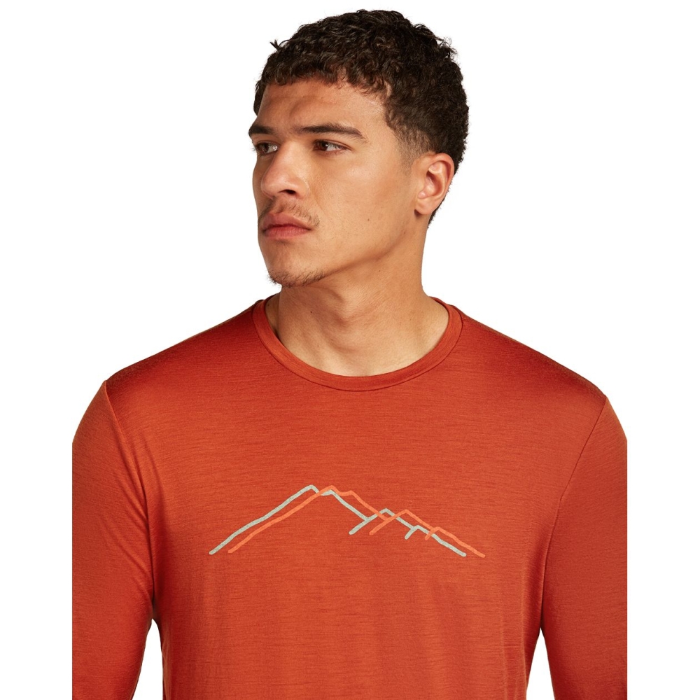 Icebreaker Mer 150 Tech Lite LS Tee Rain Ridge Agate IB0A57C5-0GS1 shirts en tops online bestellen bij Kathmandu Outdoor & Travel