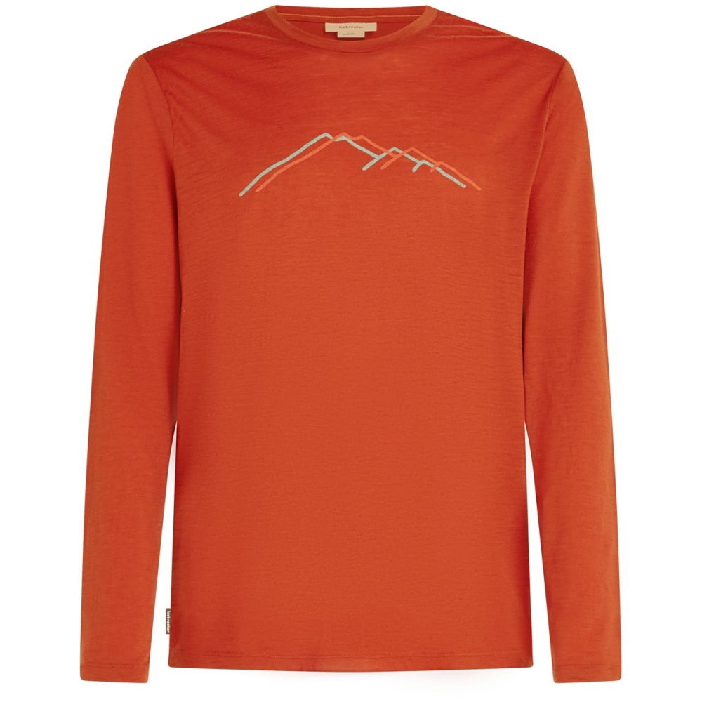 Icebreaker Mer 150 Tech Lite LS Tee Rain Ridge Agate IB0A57C5-0GS1 shirts en tops online bestellen bij Kathmandu Outdoor & Travel
