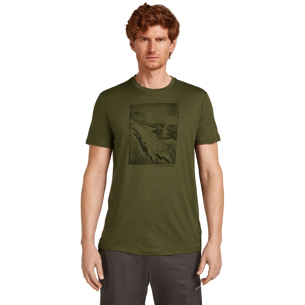 Icebreaker Mer 150 Tech Lite SS Tee Summit Loden IB0A57C1-0691 shirts en tops online bestellen bij Kathmandu Outdoor & Travel