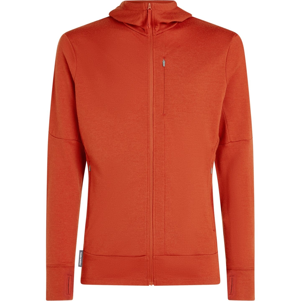 Icebreaker Mer 260 Quantum IV LS Zip Hoodie Agate IBBA56W2-0GS1 fleeces en truien online bestellen bij Kathmandu Outdoor & Travel