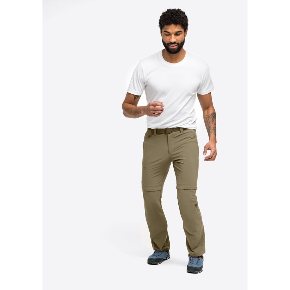 Maier Sports Tajo 2 Zipp-Off Pants Short Coriander 3000006-10778 broeken online bestellen bij Kathmandu Outdoor & Travel