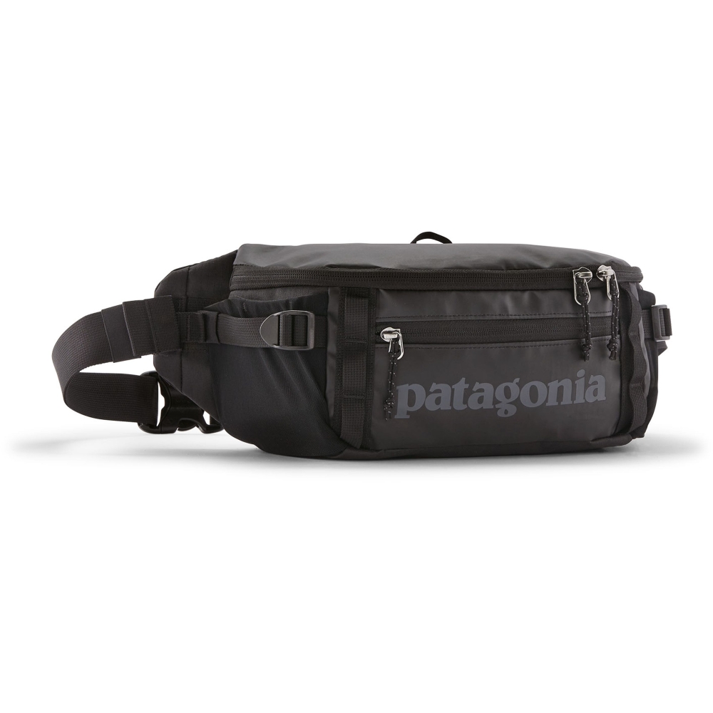 Patagonia Black Hole Waist Pack 5L Black w/Black 49282-BOB-ALL tassen online bestellen bij Kathmandu Outdoor & Travel