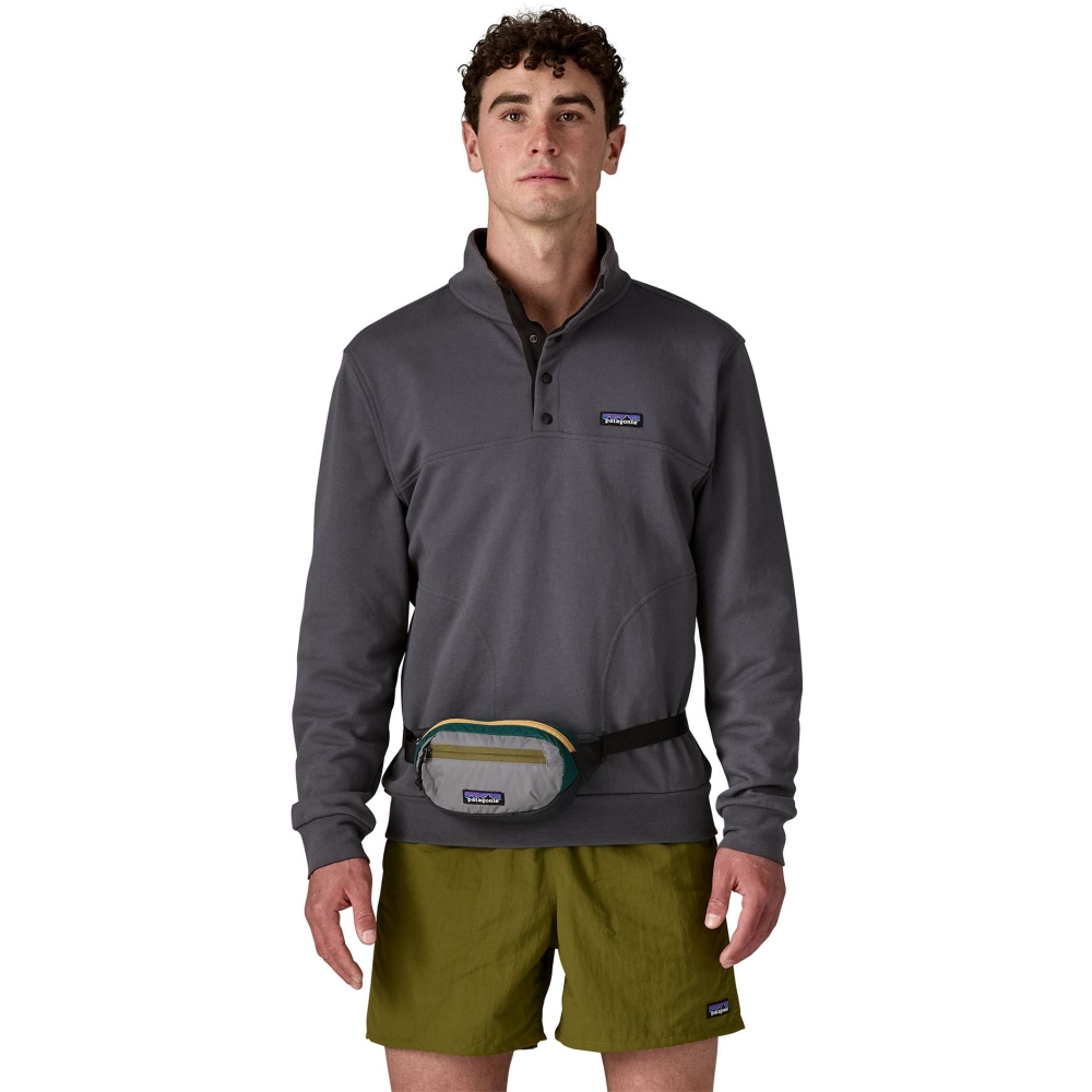 Patagonia Terravia Mini Hip Pack Patchwork: Noble Grey 49448-PWNO-ALL tassen online bestellen bij Kathmandu Outdoor & Travel