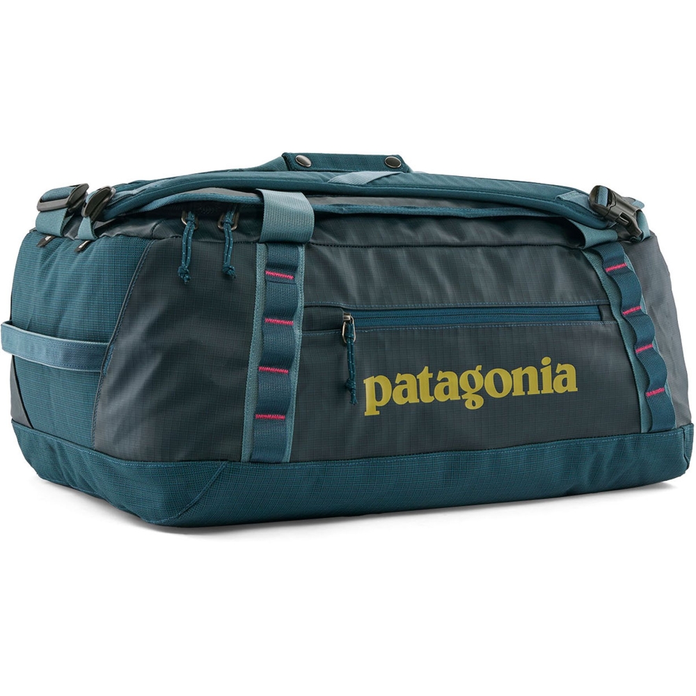 Patagonia Black Hole Duffel 40L Tidal Teal w/Luminous Pink 49339-TLMP-ALL duffels online bestellen bij Kathmandu Outdoor & Travel