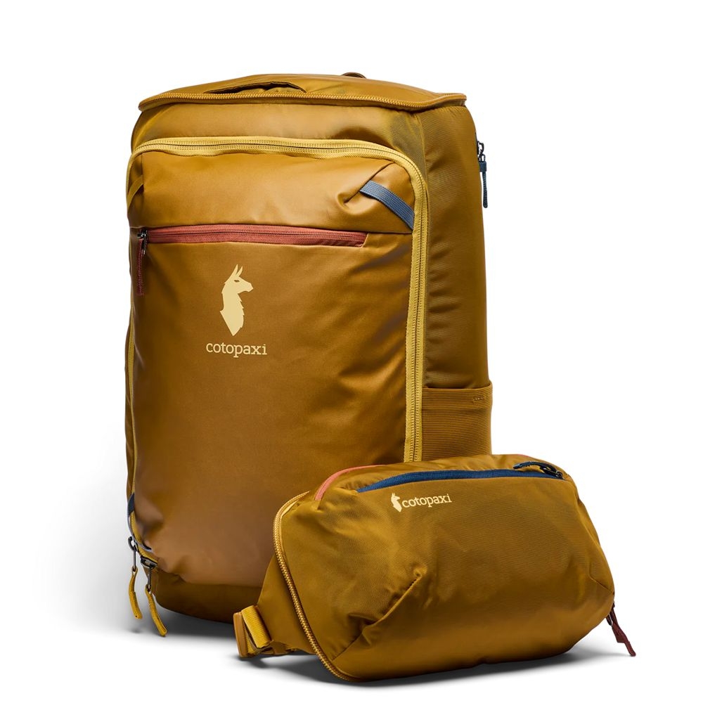 Cotopaxi Allpa 50L Adventure Travel Pack Bronze A50A-BRNZ-53 reistassen online bestellen bij Kathmandu Outdoor & Travel