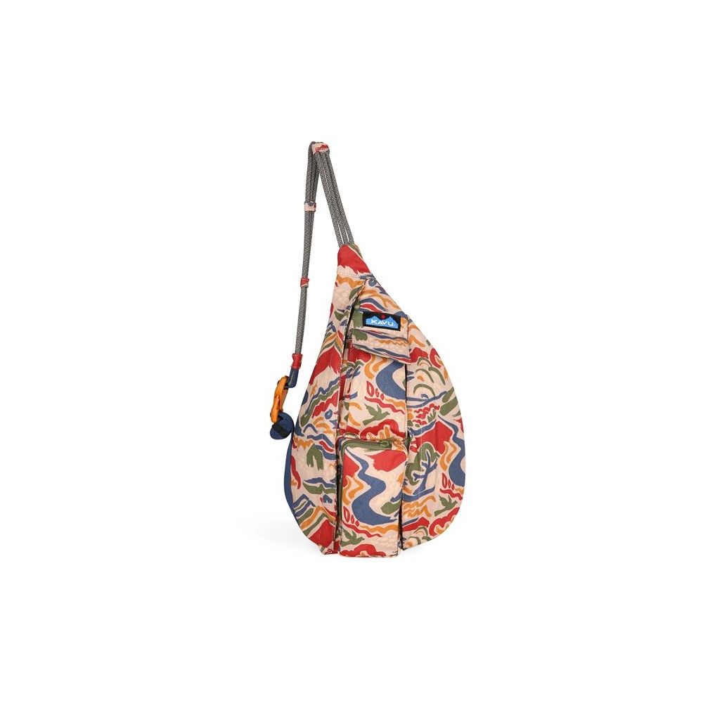 Kavu Mini Rope Bag Brush Meadow 9150-2672 tassen online bestellen bij Kathmandu Outdoor & Travel