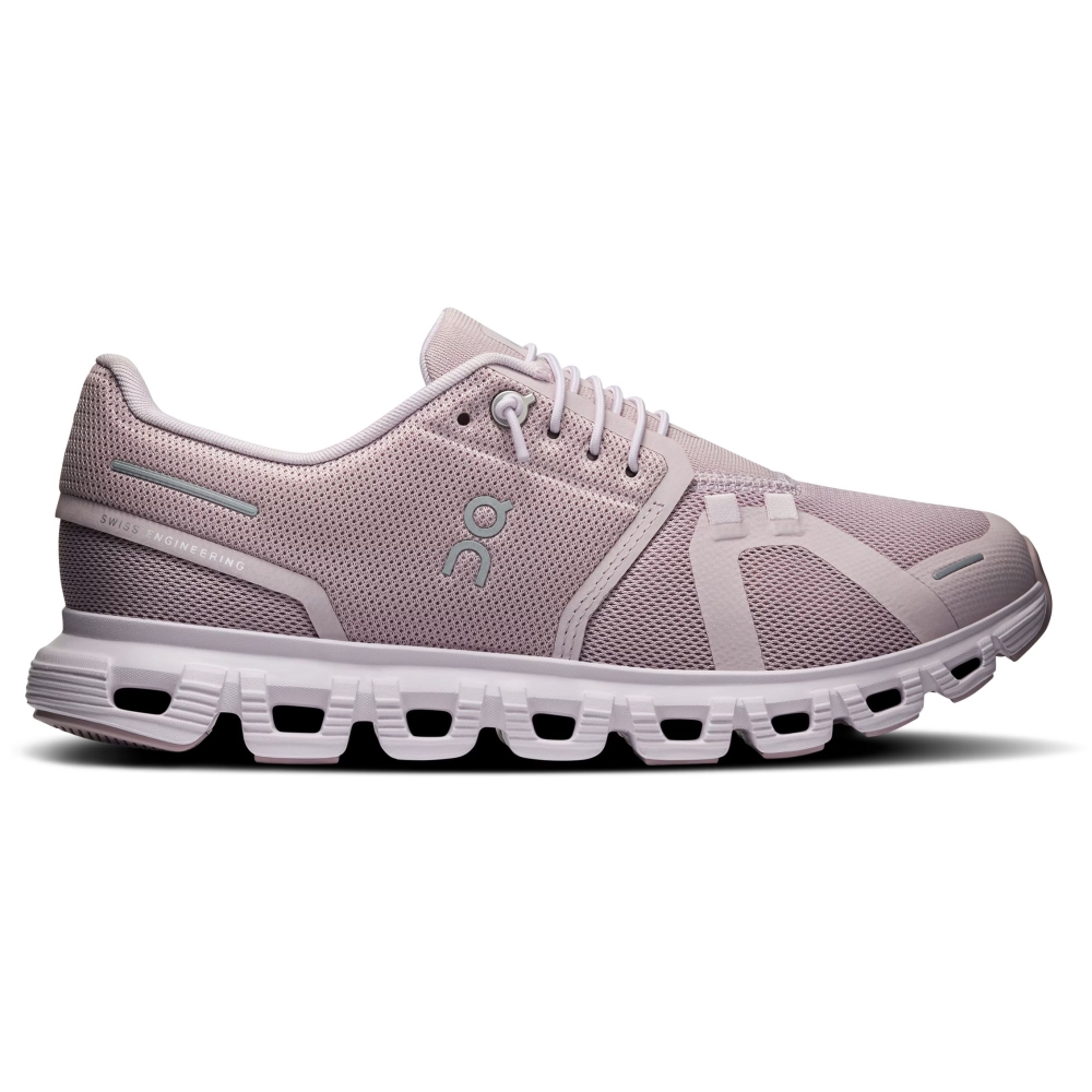 On-running Cloud 6 Women's Mauve | Orchid 3WF10063012 wandelschoenen dames online bestellen bij Kathmandu Outdoor & Travel