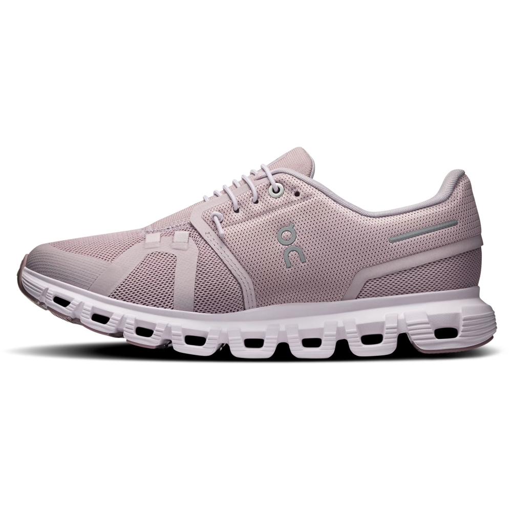 On-running Cloud 6 Women's Mauve | Orchid 3WF10063012 wandelschoenen dames online bestellen bij Kathmandu Outdoor & Travel