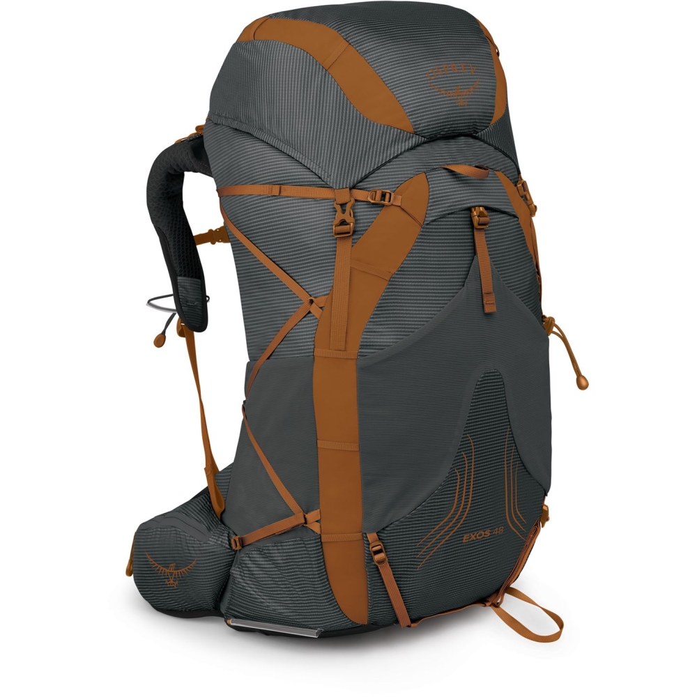 Osprey Exos 48 Dark Charcoal 100070xx dagrugzakken online bestellen bij Kathmandu Outdoor & Travel