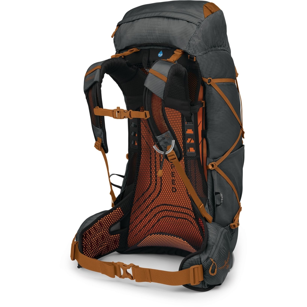 Osprey Exos 48 Dark Charcoal 100070xx dagrugzakken online bestellen bij Kathmandu Outdoor & Travel