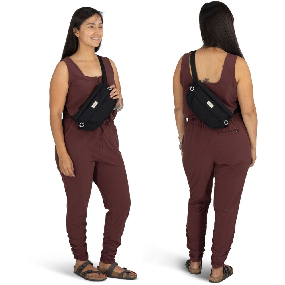 Osprey Arcane Hip Bag Black 10006395 dagrugzakken online bestellen bij Kathmandu Outdoor & Travel