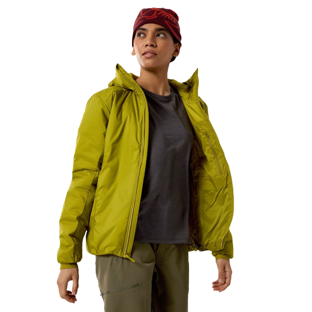 Arc'teryx Atom SV Hoody Women's Olive Moss 9853-Olive Moss jassen online bestellen bij Kathmandu Outdoor & Travel
