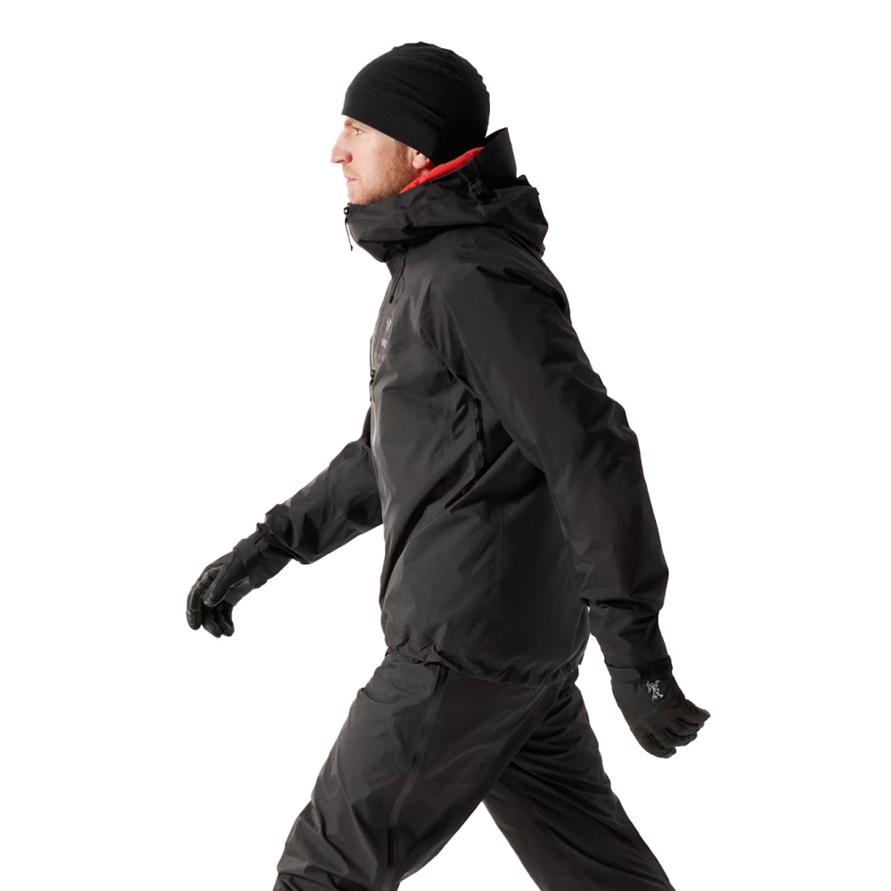 Arc'teryx Alpha Jacket Graphite/Black 9898-Graphite/Black jassen online bestellen bij Kathmandu Outdoor & Travel