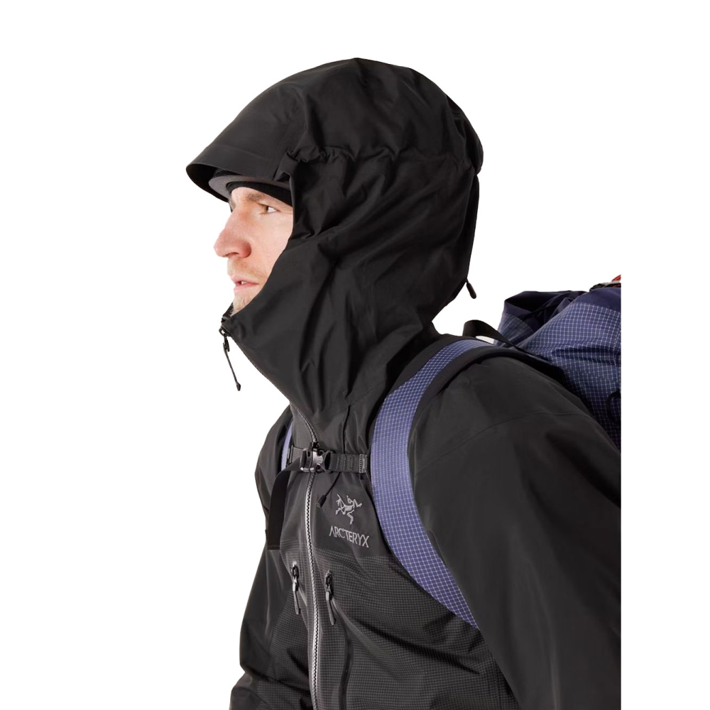Arc'teryx Alpha Jacket Graphite/Black 9898-Graphite/Black jassen online bestellen bij Kathmandu Outdoor & Travel