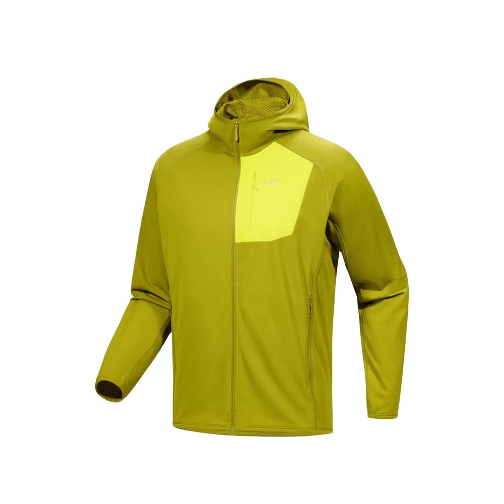 Arc'teryx Delta Hoody Olive Moss / Euphoria 10551-Olive Moss / E fleeces en truien online bestellen bij Kathmandu Outdoor & Travel