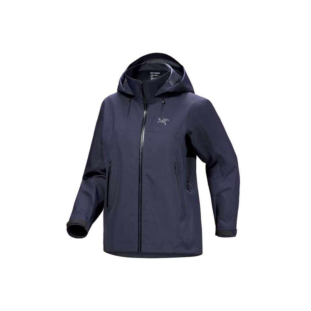 Arc'teryx Beta AR Jacket Women's Black Sapphire 9863-Black Sapphire jassen online bestellen bij Kathmandu Outdoor & Travel