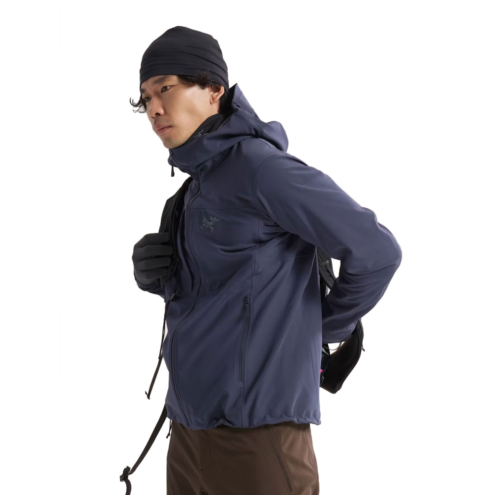 Arc'teryx Gamma MX Hoody Women's Black Sapphire 9456-Black Sapphire jassen online bestellen bij Kathmandu Outdoor & Travel