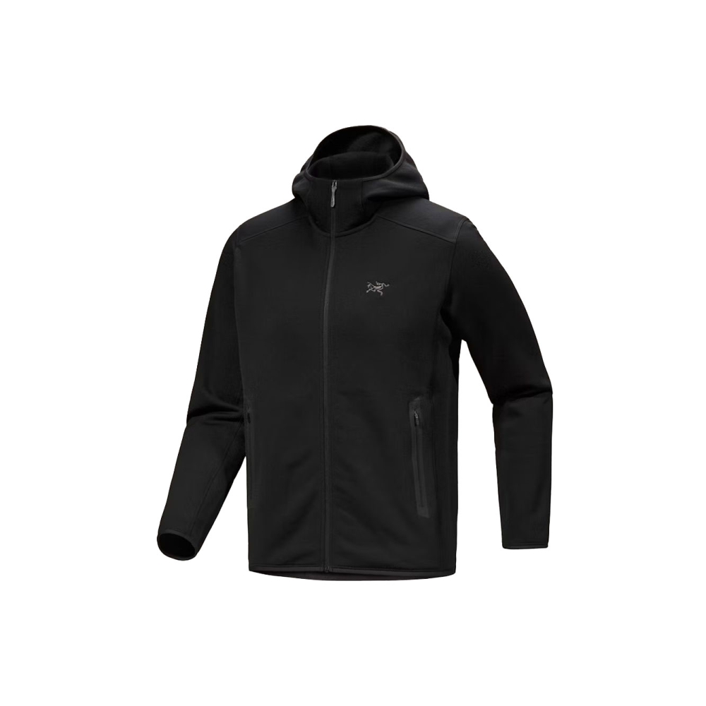 Arc'teryx Kyanite Hoody Black 8446-Black fleeces en truien online bestellen bij Kathmandu Outdoor & Travel