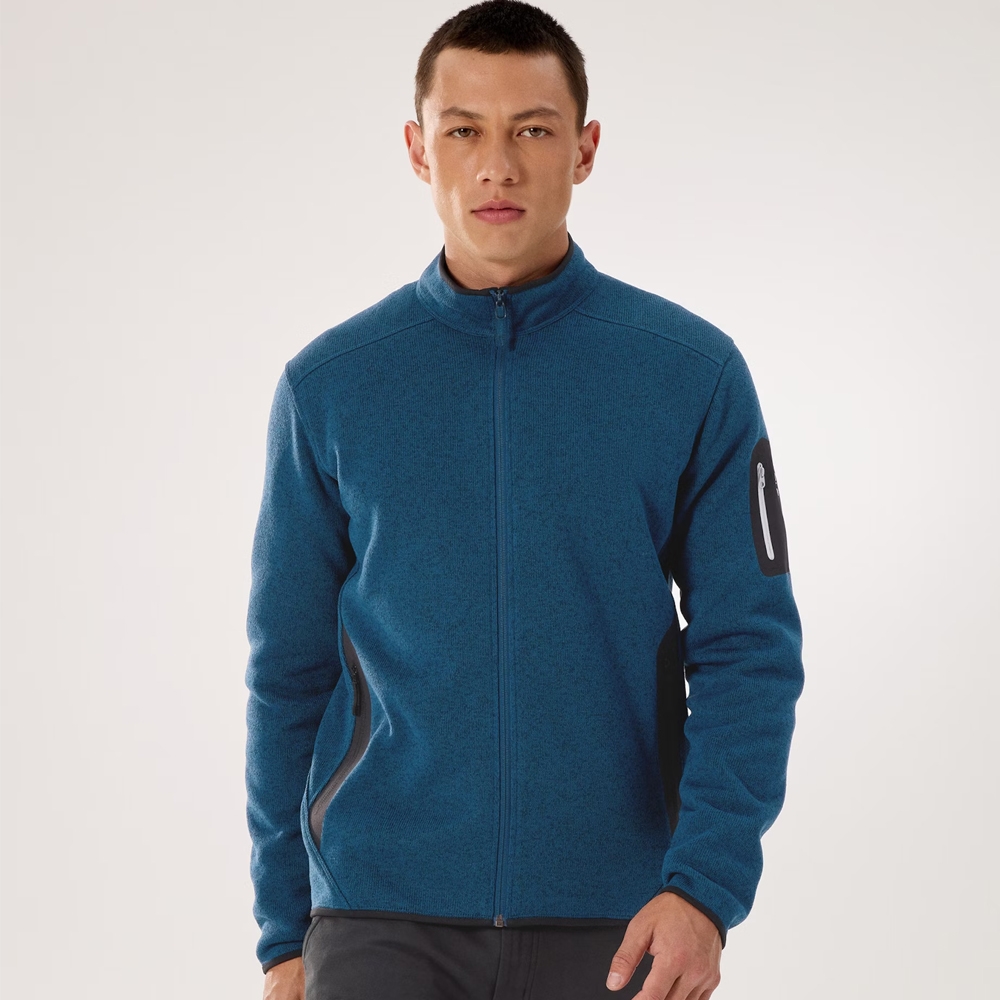 Arc'teryx Covert Cardigan Lodestar Heather 10361-Lodestar Heath fleeces en truien online bestellen bij Kathmandu Outdoor & Travel