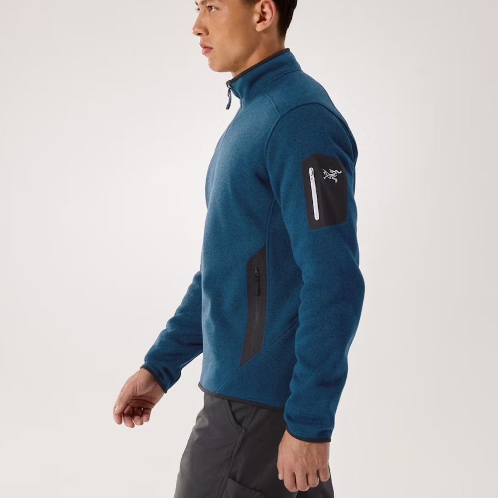 Arc'teryx Covert Cardigan Lodestar Heather 10361-Lodestar Heath fleeces en truien online bestellen bij Kathmandu Outdoor & Travel
