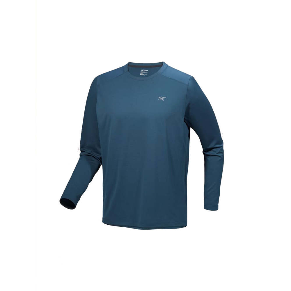 Arc'teryx Cormac Crew LS Nightscape Heather 9719-Nightscape Heat shirts en tops online bestellen bij Kathmandu Outdoor & Travel