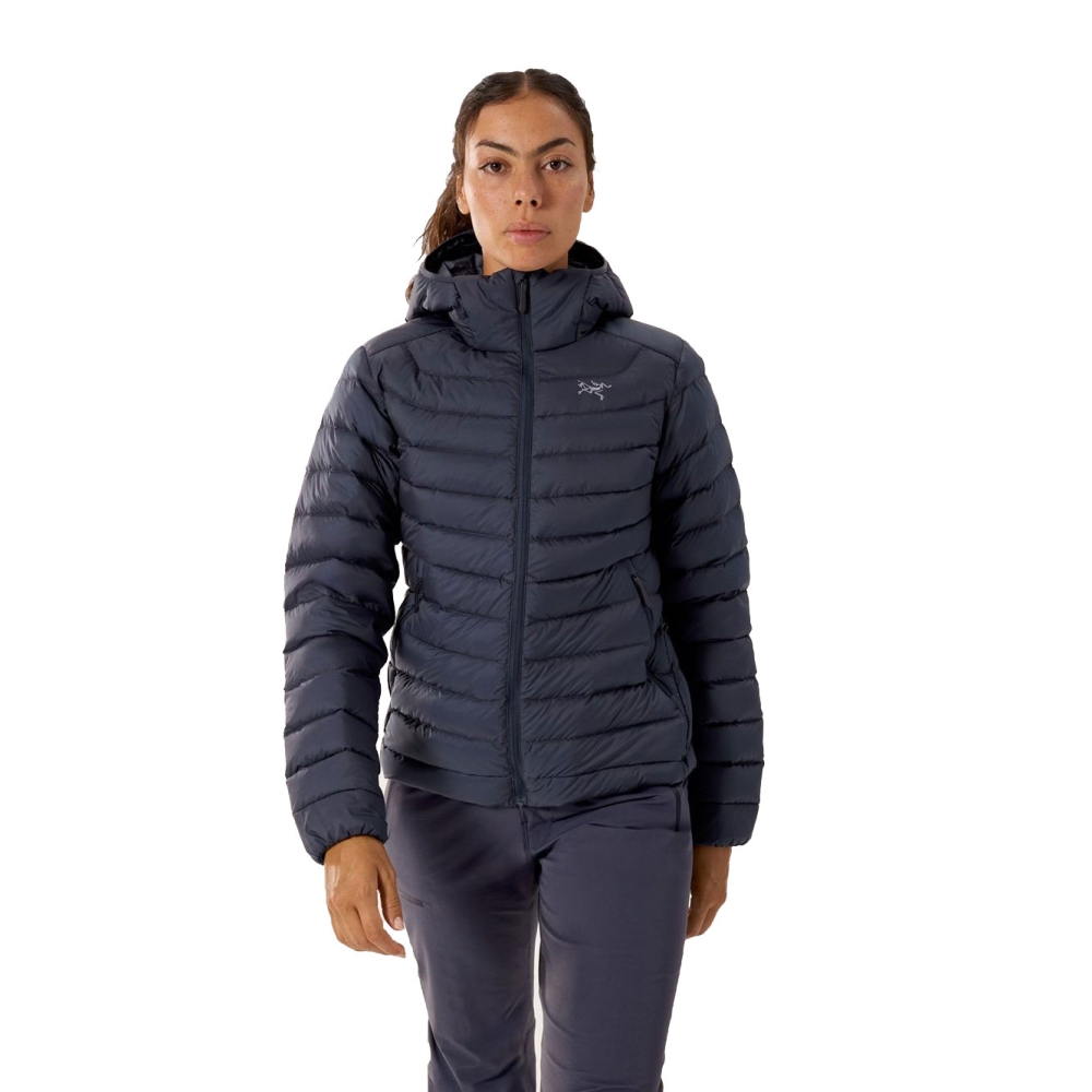 Arc'teryx Cerium Hoody Women's Black Sapphire 10554-Black Sapphire jassen online bestellen bij Kathmandu Outdoor & Travel